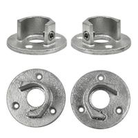 Doos Ronde voetplaat met inleg (set)-B / 26,9 mm (30 stuks)